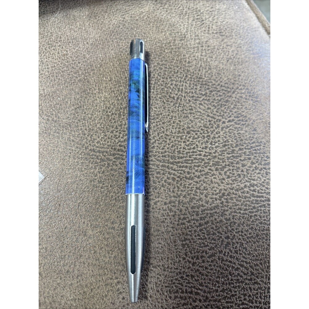 Vintage Paper Mate Epic Ball Pen Blue Multi Color Barrel/Black Ink